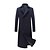 cheap Men&#039;s Trench Coat-Men&#039;s Winter Coat Wool Coat Peacoat Street Business Winter Fall Woolen Thermal Warm Breathable Outerwear Clothing Apparel Casual Solid Color Pocket Turndown Double Breasted