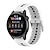 olcso Smartwatch sávok-Smart Watch Band mert Samsung Galaxy Huawei Watch 4 Classic Watch 3 Active 2 Gear S3 Frontier 46mm 45mm 44mm 42mm 41mm 40mm, 22mm 20mm Watch Band Nyomtatott karkötő Szilikon Csere Csuklópánt