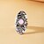 זול טבעות-טבעת הצהרה מונסטון סגנון וינטג&#039; כסף אבן נוצצת סגסוגת הצהרה אתני וינטאג&#039; 1 pc / בגדי ריקוד נשים / מתנה / יומי