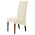ieftine Husa scaun de sufragerie-Huse pentru scaune de sufragerie, Huse pentru scaune întinse negru spandex jacquard spate înalt Huse de protecție pentru scaune cu husă pentru scaune cu bandă elastică pentru sufragerie, nuntă,
