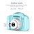 cheap Digital Camera-X2 Action Camera Mini  Portable Mini Cartoon Photo Camera Toys 2 inch 3.0 720p  Video Recorder Camcorder Toys for Christmas Brithday Gift