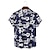 Χαμηλού Κόστους ανδρικά πέτο πουκάμισα Χαβάης-Ανδρικά Πουκάμισο Χαβανέζικο πουκάμισο Γραφικό πουκάμισο Πουκάμισο Aloha Φλοράλ Γραφική Φύλλο φοίνικα Γιακάς Μπλε και Άσπρο 18 μπλε 19 μπλε Μαύρο Πορτοκαλί Δρόμος Καθημερινά Κοντομάνικο Ρούχα