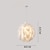 abordables Lustres-40/50 cm morden lustre nordique en métal style moderne élégant finitions peintes artistique moderne 220-240v
