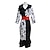 cheap Movie &amp; TV Theme Costumes-One Hundred and One Dalmatians Cruella De Vil Dress Masquerade Women‘s Movie Cosplay Vacation Black Dress 1 Belt Carnival Masquerade Polyester With Wig