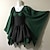 cheap Anime Cosplay-Princess Medieval Cocktail Dress Vintage Dress Dress All Seasons Women&#039;s Costume Green / Black / Black / Brown Vintage Cosplay Long Sleeve Party / Cocktail Festival Short / Mini