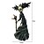 abordables decoración de halloween-Hada de halloween bruja con muleta estatuilla estatua al aire libre escultura de jardín para patio césped porche decoración de halloween