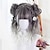 olcso Jelmezparókák-szintetikus rövid bob színű lolita anime parókák levegős frufruval női természetes műhajú fekete kék lolite cosplay paróka halloween paróka