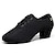 ieftine Pantofi Dans Latin-Pentru femei Încălțăminte latină Pantofi Dans Pantofi Moderni Pantofi de Dans Performanță Petrecere Antrenament Dantelat Oxford Grosime călcâială Dantelat Adulți Cămilă Negru