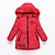 cheap Outerwear-Kids Girls&#039; Coat Long Sleeve Black Purple Pink Cartoon Plain Zipper Winter Adorable Formal 7-9 Years / Cute