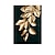 tanie Rośliny-Wall art wydruki na płótnie malarstwo grafika obraz kwiatowy botaniczny złota dekoracja wnętrz dcor walcowane płótno bez ramki nieoprawione nierozciągnięte