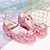 cheap Kids&#039; Princess Shoes-Girls&#039; Heels Glitters Dress Shoes Heel Lolita Rubber PU Height-increasing Cosplay Glitter Crystal Sequined Jeweled Big Kids(7years +) Little Kids(4-7ys) Toddler(2-4ys) Wedding Party Daily Walking
