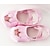 cheap Ballet Shoes-Girls&#039; Ballet Shoes Practice Trainning Dance Shoes Training Performance Practice Embroidery Comfort Shoes Ballerina Sneaker Sequin Pattern / Print Flat Heel Round Toe Elastic Band Slip-on Children&#039;s