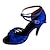 preiswerte Lateinamerikanische Schuhe-Damen Schuhe für den lateinamerikanischen Tanz Tanzschuhe Innen Für den Ballsaal Satin Grundlegend Einfach Sandalen Einheitliche Farbe Schnalle Marineblau Mandelfarben Schwarz