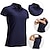 cheap Golf Clothing-21Grams FIT Women&#039;s Golf Shirt Tennis Shirt Breathable Quick Dry Moisture Wicking Short Sleeve T Shirt Top Slim Fit Patchwork Solid Color Summer Tennis Golf Running / Stretchy / Lightweight