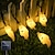 baratos Fitas e Mangueiras de LED-luzes de halloween ao ar livre ip65 luzes solares à prova d&#039;água abóbora fantasma morcego luzes de corda de fadas luzes de decoração de cena de halloween para festa no jardim
