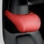 abordables Coussins de taille pour voiture-Oreiller d&#039;appui-tête de voiture coussin en mousse à mémoire ergonomique et respirant doux sangle réglable soutien du cou appui-tête de siège de voiture ajustement tesla modèle 3/y/x/s accessoires 2
