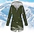 cheap Softshell, Fleece &amp; Hiking Jackets-Women&#039;s Waterproof Hiking Jacket Rain Jacket Hiking Windbreaker Summer Outdoor Waterproof Windproof Breathable Quick Dry Hoodie Parka Trench Coat Hunting Fishing Climbing Navy Green Black Pink Grey