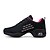 cheap Dance Sneakers-Women&#039;s Dance Sneakers Training Practice HipHop Sporty Look Ballerina Sneaker Flat Heel Round Toe Lace-up Adults&#039; White Black Black / Red