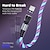 cheap Cell Phone Cables-Multi Charging Cable 3.3ft 6.6ft USB A to Lightning / micro / USB C 3 A Fast Charging 3 in 1 Magnetic 540 Rotation For Samsung iPhone Phone Accessory