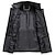 baratos Trench coat masculino-Homens Casaco de inverno Casaco de lã Casaco O negócio Casual Primavera Inverno Outono Lã A Prova de Vento Quente agasalhos Roupa Ativo Chique &amp; Moderno Cor Sólida Gola Enrolada