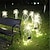 tanie Światła ścieżki i latarnie-Słoneczne światła fajerwerków na zewnątrz ogród 200 leds dmuchawiec fajerwerki lampa błyskowa ciąg światła do ogrodu trawnik krajobraz światła bożonarodzeniowe!
