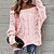 cheap Sweaters-Women&#039;s Sweater Pullover Jumper Jumper Cable Crochet Knit Knitted Tunic Off Shoulder Solid Color Outdoor Home Basic Stylish Winter Fall Black White S M L