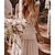 cheap Wedding Dresses-Beach Sexy Boho Wedding Dresses Floor Length A-Line Sleeveless Plunging Neck Tulle With Appliques 2023 Spring &amp; Summer Bridal Gowns