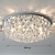 cheap Unique Chandeliers-30 cm Unique Design Flush Mount Lights Metal Electroplated LED Nordic Style 220-240V