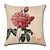 billige blomster- og plantestil-sæt med 5 dekorative pudebetræk til sofa, sofa eller seng moderne kvalitetsdesign blade blomstret land bomuld/imiteret linned pudebetræk til sofa sofa stol