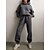 cheap Tracksuits-Women&#039;s Tracksuit Sweatsuit Jogging Suit Street Casual Winter Long Sleeve Warm Breathable Soft Running Everyday Use Sportswear Camel Almond Light Brown Green White Black Activewear / Spring