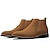 cheap Chelsea Boots-Men&#039;s Boots Chelsea Boots Casual Classic Daily PU Booties / Ankle Boots Black Khaki Brown Fall Winter