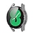 Недорогие Чехлы для умных часов-Кейсы для Назначение Samsung Galaxy Galaxy Watch 4 40 мм / Galaxy Watch 4 44 мм ТПУ / Закаленное стекло Защитная плёнка для экрана Смарт Дело Часы Совместимость