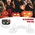 abordables Wearables y disfraces-Dentaduras postizas de dientes de vampiro retráctiles de halloween, dentaduras postizas de silicona, decoración de halloween, accesorios de fiesta de vampiros de terror, decoración