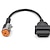 billige OBD-for harley 6 pin obd motorsykkel kabel plugg kabel diagnostisk kabel 6 pin til obd2 16 pin adapter