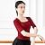 Χαμηλού Κόστους Εξάσκηση χορού-Ρούχα Γυμναστικής Κορυφή Μονόχρωμο Γυναικεία Εκπαίδευση Επίδοση Μισό μανίκι Ψηλό Μείγμα Βαμβακιού
