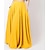 cheap Maxi Skirts-Women&#039;s A Line Swing Work Skirts Long Skirt Maxi Polyester Black Yellow Red Skirts All Seasons Patchwork Without Lining Boho Elegant Daily Date S M L