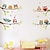 preiswerte Dekorative Wandaufkleber-cartoon eule zweig wandaufkleber wohnzimmer kinderzimmer kindergarten abnehmbare vorgeklebte pvc dekoration wandtattoo 2 stücke