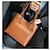 cheap Handbag &amp; Totes-Women&#039;s Tote PU Leather Daily Going out Zipper Solid Color Black White Brown