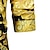 Χαμηλού Κόστους ανδρικά πουκάμισα σμόκιν-Ανδρικά Πουκάμισο Πουκάμισο χορού Κίτρινο Πορτοκαλί Χρυσό Μακρυμάνικο Γεωμετρικό Κλασσικός γιακάς Άνοιξη &amp; Χειμώνας Αργίες Παραλία Ρούχα Στάμπα