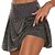 cheap Running Shorts-Women&#039;s Running Shorts Running Skirt Shorts Skort For Outdoor Sporting Plain Polyester Green Running Spring Stretchy Slim Fit