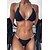 cheap Bikini Sets-Women&#039;s Swimwear Bikini 2 Piece Swimsuit Slim Solid Color White Black Orange Yellow Halter Padded Bathing Suits New Party Casual / Sexy / Padded Bras