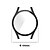 preiswerte Smartwatch-Hülle-Hüllen Kompatibel mit Samsung Galaxy Galaxy Watch 4 40 mm / Galaxy Watch 4 44 mm TPU / Gehärtetes Glas Beobachten Abdeckung