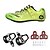 رخيصةأون أحذية لركوب الدراجات-SIDEBIKE للبالغين أحذية لركوب الدرجات مزودة ببدال وماسك Road Bike Shoes توسيد أخضر / الدراجة أحذية الدراجة / شبكة قابلة للتنفس