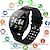 halpa Älykellot-Smart Watch 1.3 inch Smartwatch Fitness Running Watch Fitness Bluetooth Connection Compatible with Android iOS Men Women Long Standby IP67  Heart Rate Monitor Pedometer Watch