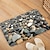 זול שטיח אמבטיה סופג-מחצלת רצפת הדפסה דיגיטלית מסדרת אבן אבן מודרנית מחצלות אמבטיה לא ארוגים / קצף זיכרון חידוש אמבטיה