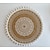 ieftine Placemats &amp; Coasters &amp; Trivets-rogojin de loc rotund rogojini de masa albe franjuri de iută țesute de fermă cu ciucuri rogojin de loc pentru sufragerie bucătărie decor masa de nuntă mandala
