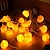 cheap LED String Lights-1.5m 3m String Lights 10/20 LEDs 1 set Warm White Halloween Decorative Batteries Powered
