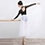 baratos Roupa de Ballet-saias de balé respiráveis tule sólido desempenho de treinamento feminino tule alto