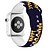 voordelige Apple Watch-bandjes-1 pcs Slimme horlogeband voor Apple  iWatch Series 7 / SE / 6/5/4/3/2/1 38/40/41mm 42/44/45mm Siliconen Smartwatch Band Zacht Ademend Gedrukt Sportband Vervanging Polsbandje