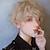 billige Herreparykker-sort blond syntetisk kort hår paryk smuk dreng rollespil eller daglig paryk blød realistisk naturlig paryk
